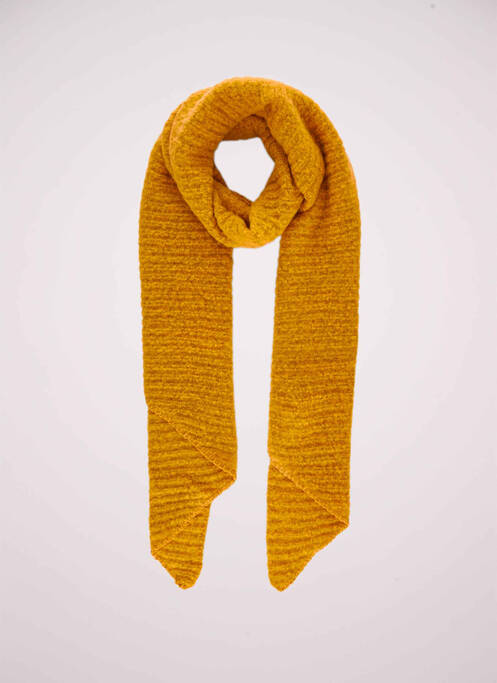 Echarpe marron PIECES pour femme