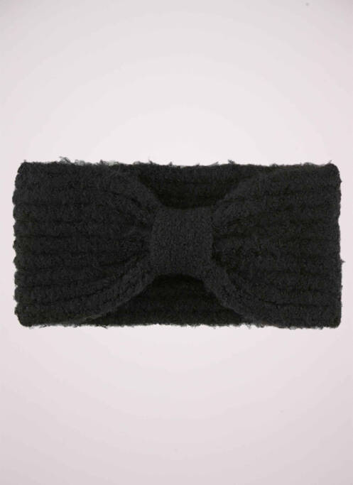 Bonnet noir PIECES femme