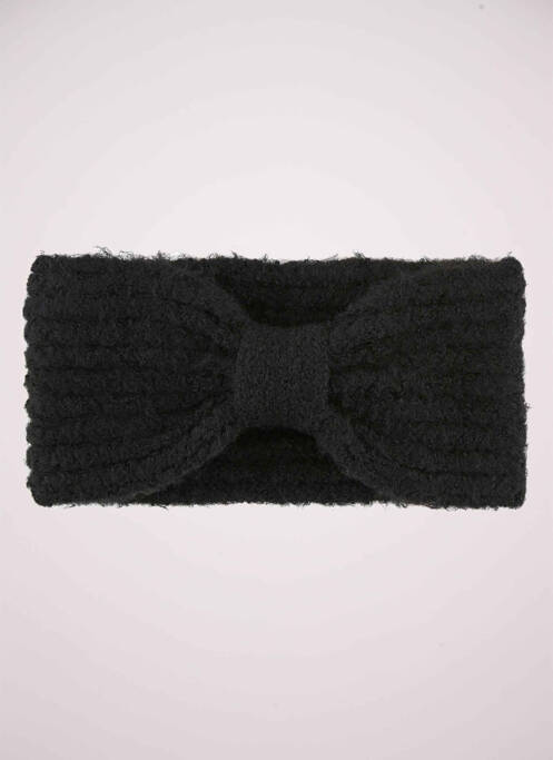 Bonnet noir PIECES femme