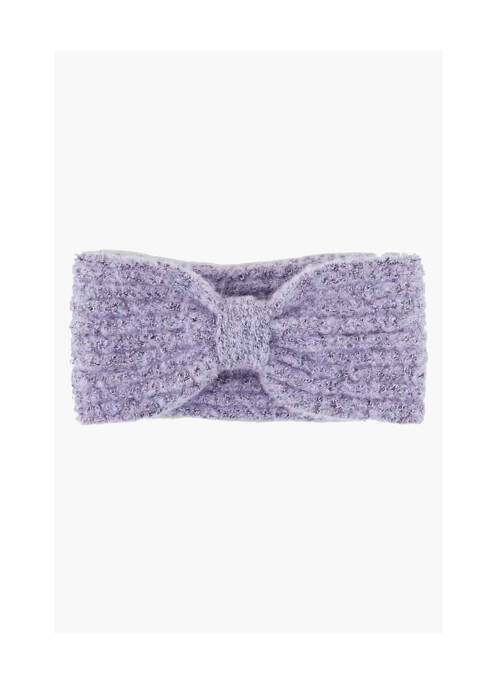 Bonnet violet PIECES femme