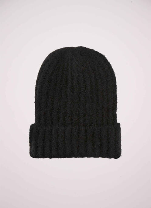 Bonnet noir PIECES pour femme