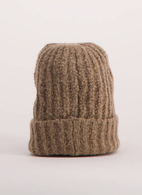 Bonnet beige PIECES pour femme