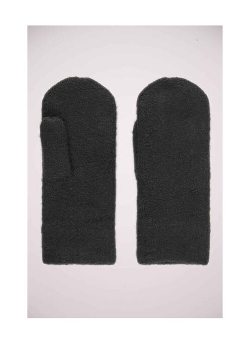 Gants noir PIECES pour femme