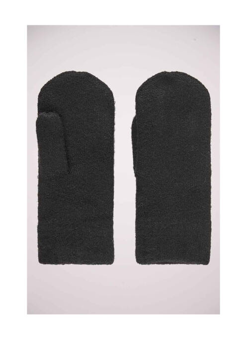 Gants noir PIECES pour femme