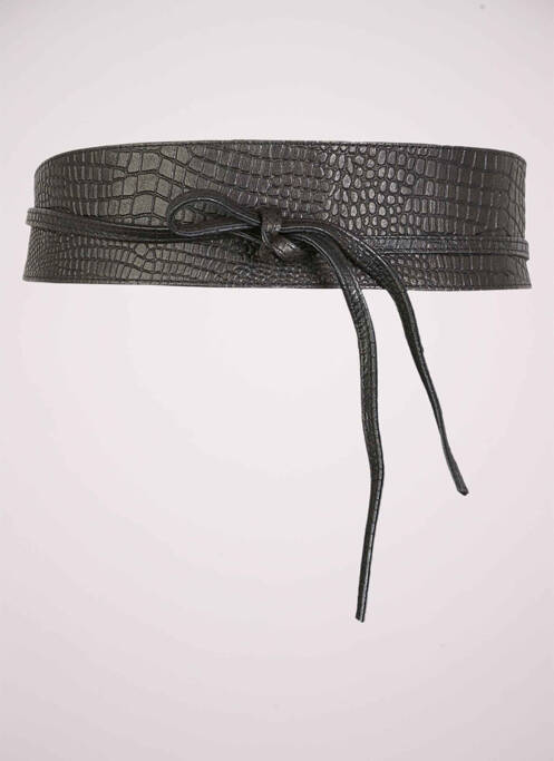 Ceinture noir PIECES femme