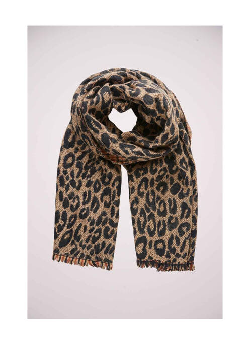 Echarpe marron PIECES femme