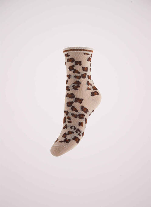 Chaussettes beige PIECES femme