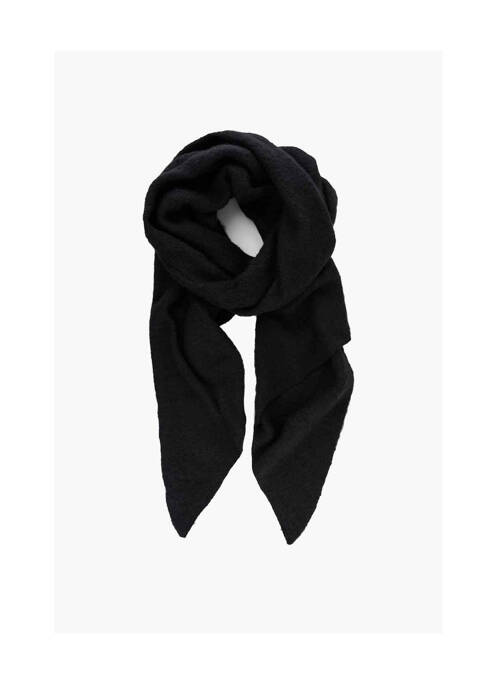 Echarpe noir PIECES pour femme
