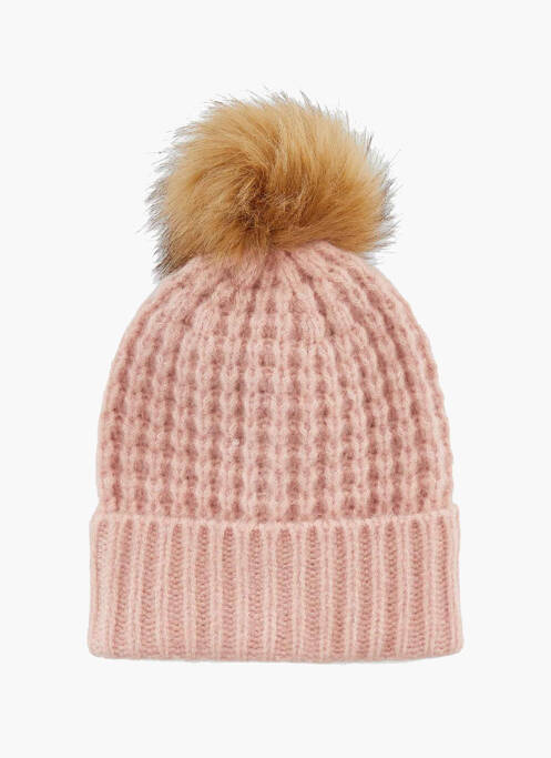 Bonnet rose PIECES femme