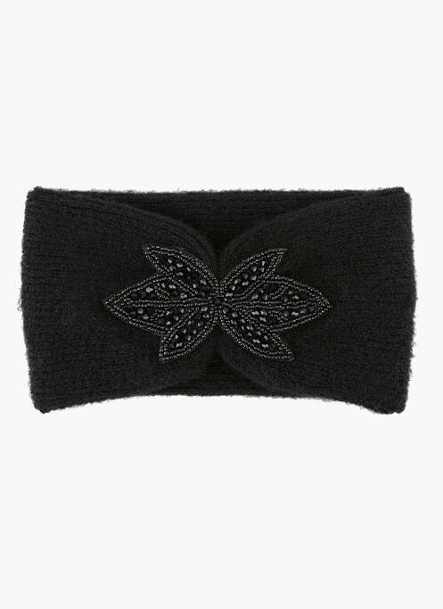 Bonnet noir PIECES femme