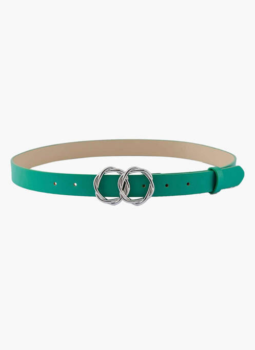 Ceinture vert PIECES pour femme
