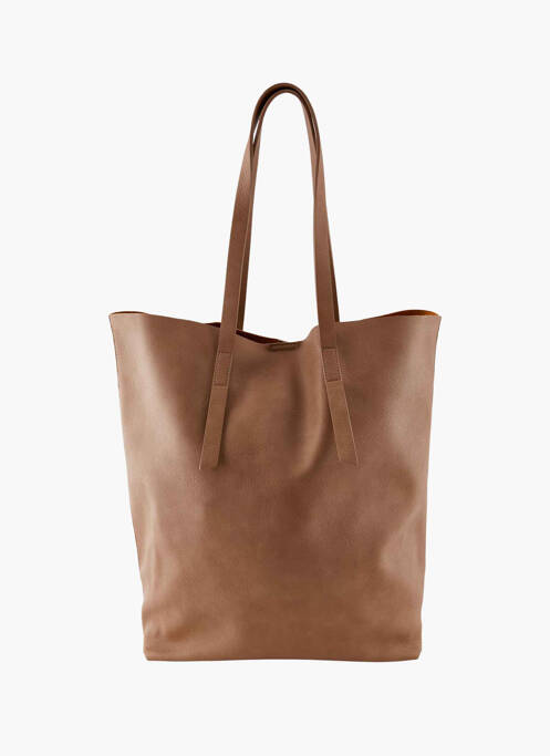 Sac marron PIECES femme