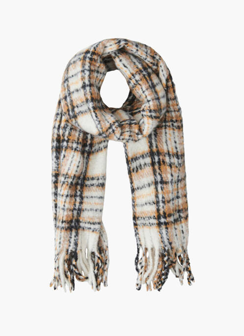 Echarpe marron PIECES pour femme