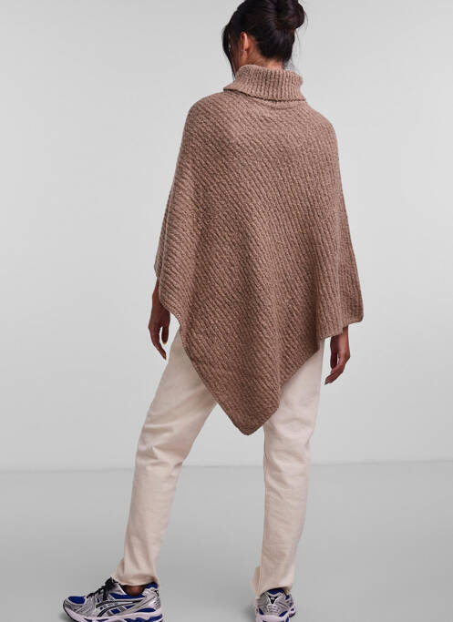 Poncho beige PIECES femme
