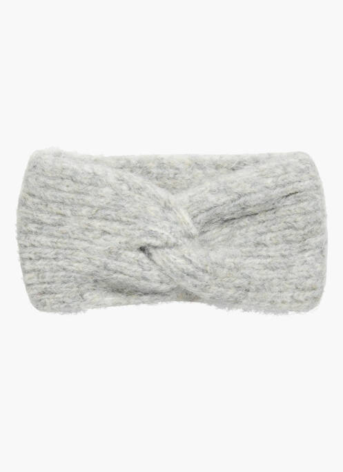 Bonnet gris PIECES femme