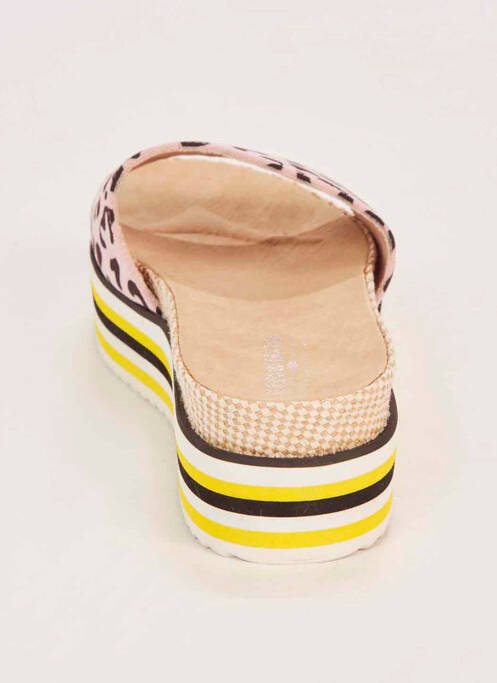 Mules/Sabots rose CLOUDS OF FASHION femme