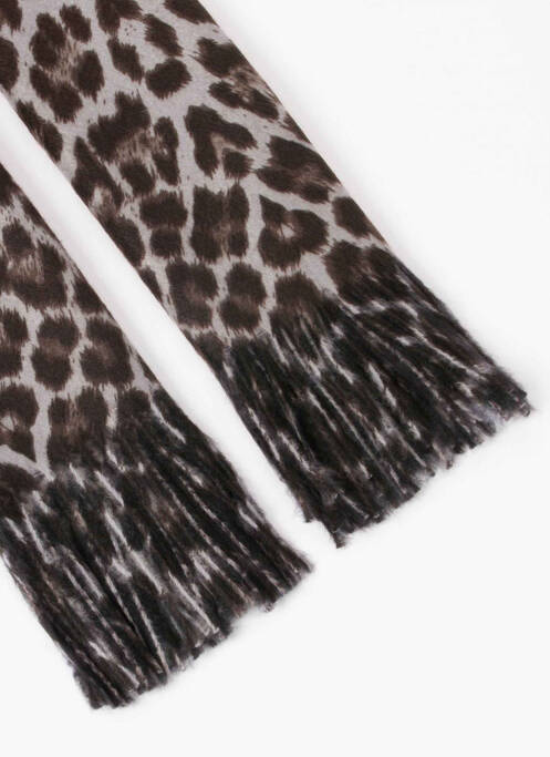 Echarpe gris MORGAN pour femme