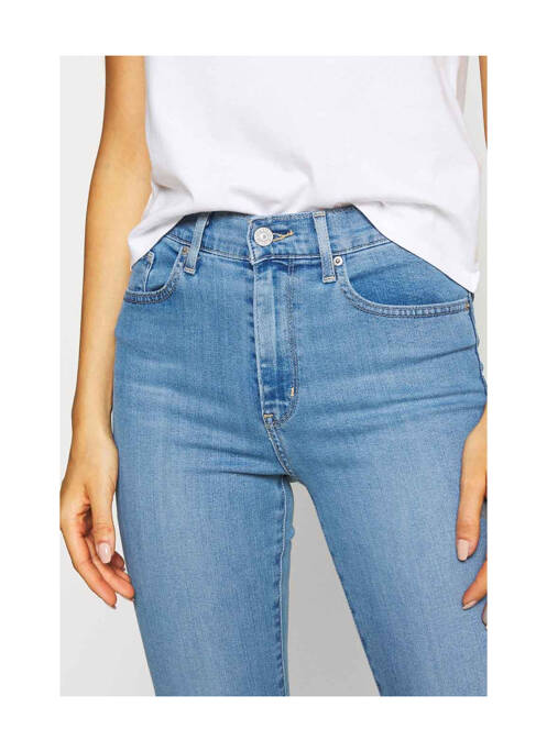 Jeans coupe droite bleu LEVIS pour femme