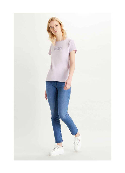 Jeans coupe slim bleu LEVIS pour femme