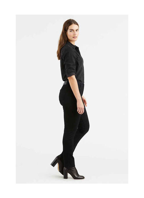 Jeans coupe slim noir LEVIS pour femme