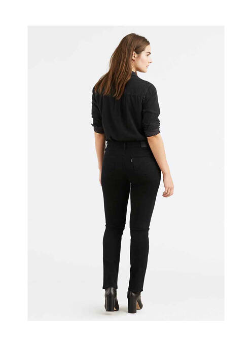 Jeans coupe slim noir LEVIS pour femme