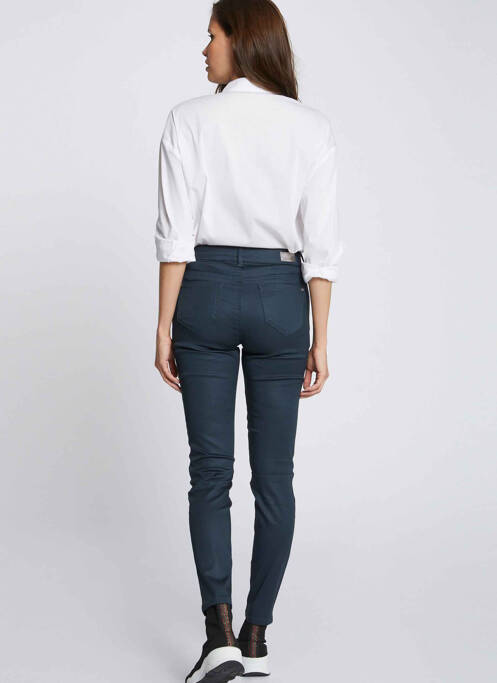 Pantalon slim bleu MORGAN pour femme