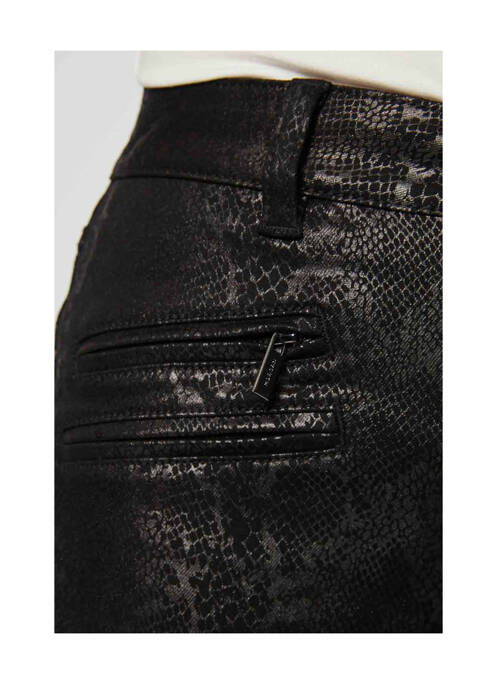 Pantalon slim noir MORGAN pour femme