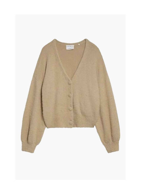 Gilet manches longues beige CATWALK JUNKIE. pour femme