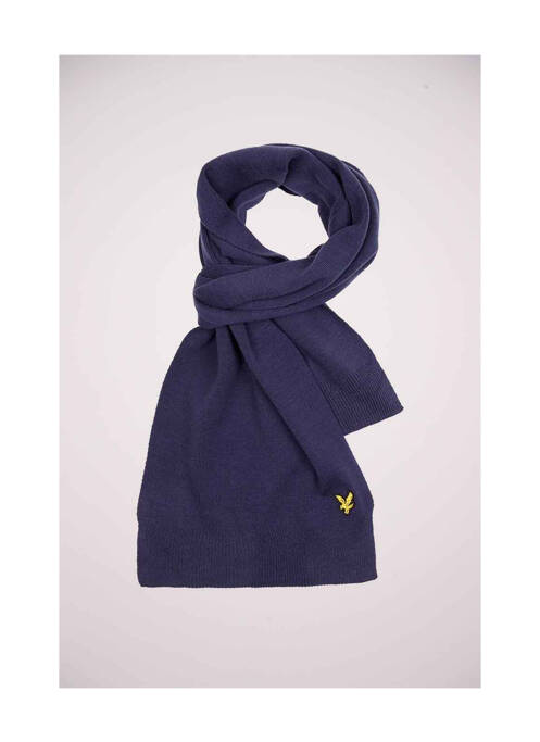 Echarpe bleu LYLE & SCOTT homme