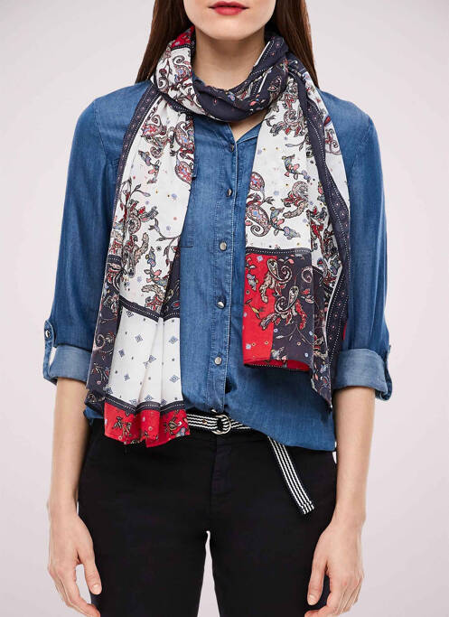 Foulard bleu S.OLIVER femme