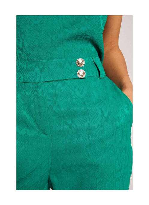 Pantalon chino vert MORGAN pour femme