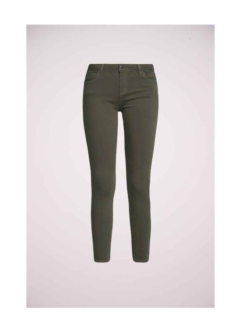 Pantalon slim vert MORGAN pour femme