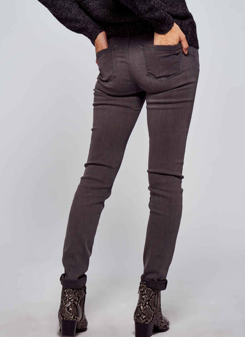 Jeans skinny gris MORGAN pour femme