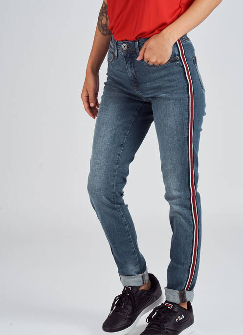 Jeans coupe droite bleu BLEND SHE pour femme