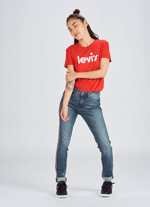 Jeans coupe droite bleu BLEND SHE pour femme