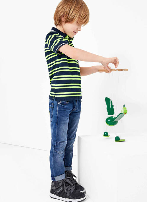 Polo bleu S.OLIVER pour garçon