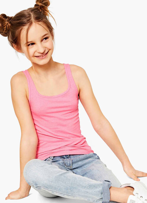 T-shirt rose S.OLIVER pour fille