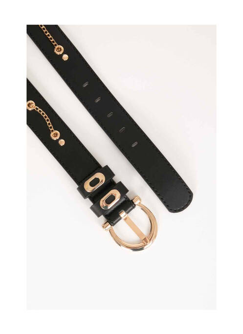 Ceinture noir MORGAN pour femme