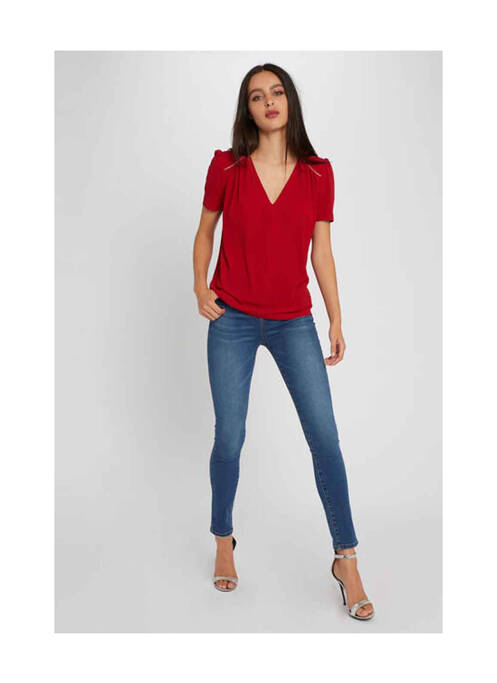 Chemisier rouge MORGAN pour femme