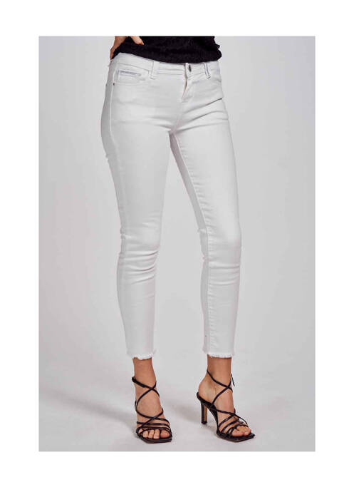Jeans skinny blanc MORGAN pour femme
