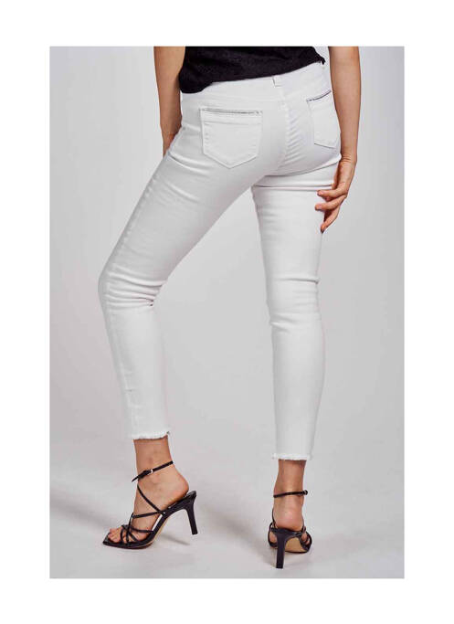 Jeans skinny blanc MORGAN pour femme