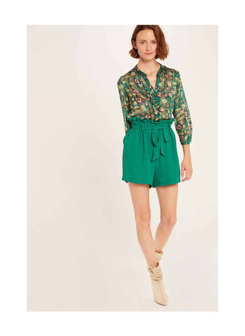 Short vert MORGAN pour femme