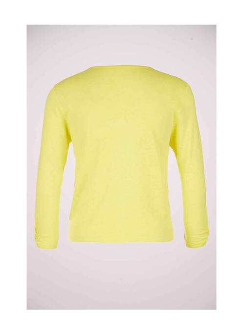 Gilet manches longues jaune S.OLIVER pour femme