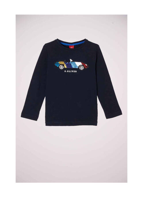 T-shirt bleu S.OLIVER pour garçon