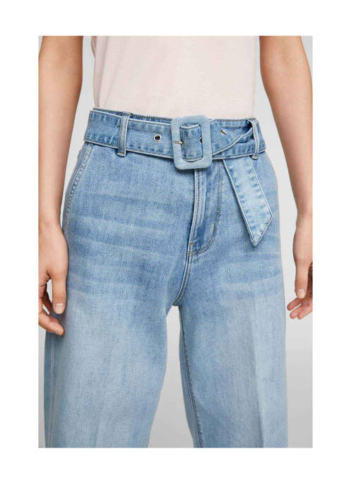 Jeans coupe large bleu S.OLIVER pour femme