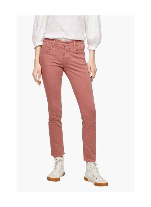 Pantalon slim rose S.OLIVER pour femme