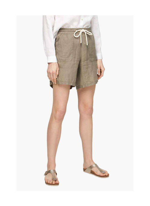 Short vert S.OLIVER pour femme
