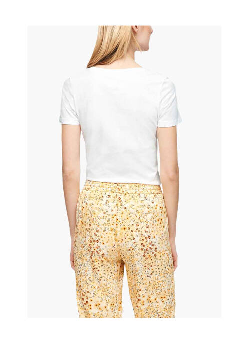 T-shirt blanc S.OLIVER pour femme