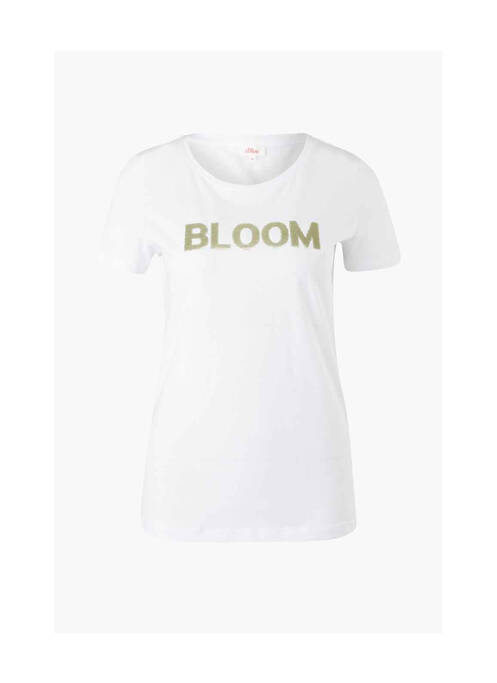 T-shirt blanc S.OLIVER pour femme