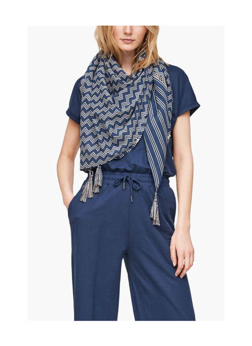 Foulard bleu S.OLIVER femme